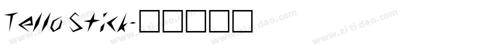 Tello Stick字体转换
